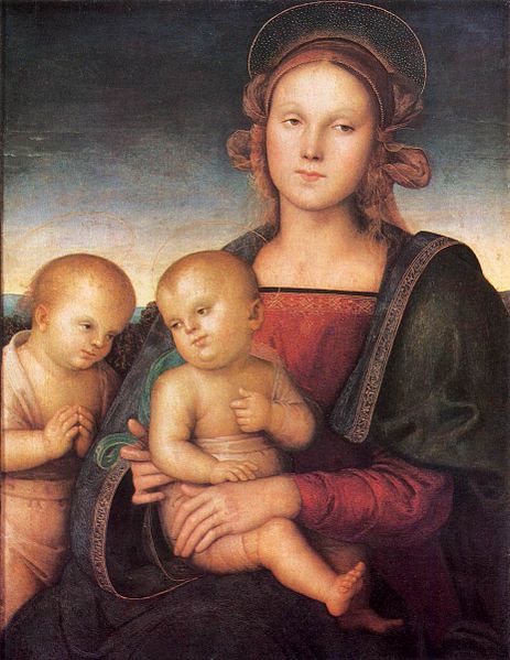 Madonna with Child and the Infant St John